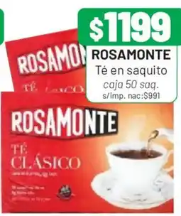 Almacor Rosamonte té en saquito oferta