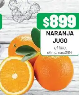 Almacor Naranja jugo oferta