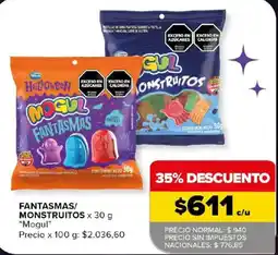 Carrefour Mogul fantasmas/monstruitos oferta