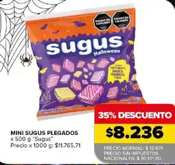 Carrefour Sugus mini sugus plegados oferta