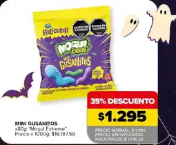 Carrefour Mogul extreme mini gusanitos oferta