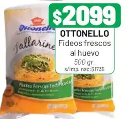 Almacor Ottonello fideos frescos al huevo oferta