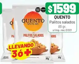 Almacor Quento palitos salados oferta