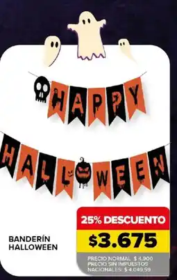 Carrefour Banderín halloween oferta