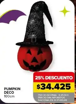 Carrefour Pumpkin deco oferta