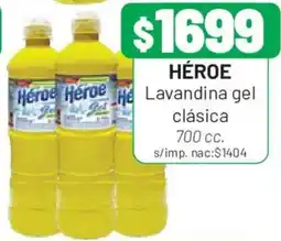 Almacor Héroe lavandina gel clásica oferta