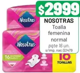 Almacor Nosotras toalla femenina normal oferta