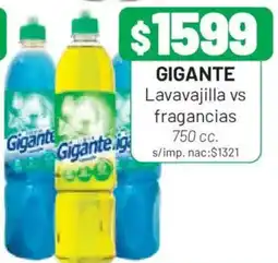 Almacor Gigante lavavajilla vs fragancias oferta