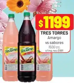 Almacor Tres torres amargo vs sabores oferta
