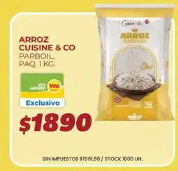 Supermercados Vea Cuisine & Co arroz parboil oferta