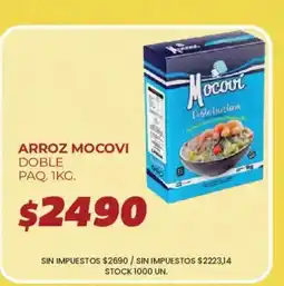 Supermercados Vea Mocovi arroz doble oferta