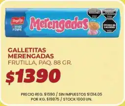 Supermercados Vea Bagley galletitas merengadas frutilla oferta