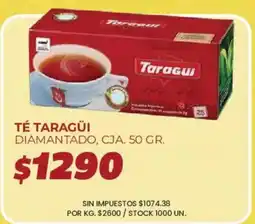 Supermercados Vea Taragui té taragui diamantado oferta