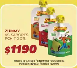 Supermercados Vea Zummy vs. sabores oferta