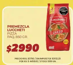 Supermercados Vea Lucchetti premezcla pizza oferta