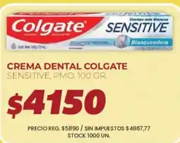 Supermercados Vea Colgate crema dental sensitive oferta