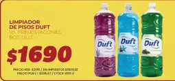 Supermercados Vea Duft limpiador de pisos oferta