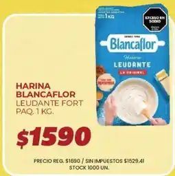 Supermercados Vea Blancaflor harina leudante fort oferta