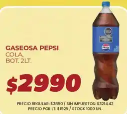 Supermercados Vea Pepsi gaseosa cola oferta