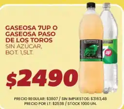 Supermercados Vea 7up gaseosa o gaseosa paso de los toros oferta