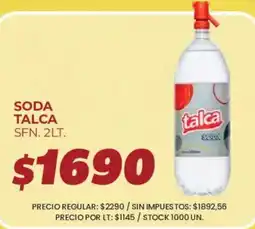 Supermercados Vea Talca soda oferta