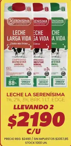 Supermercados Vea La serenisima leche la serenisima oferta