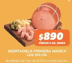 Supermercados Vea Mortadela primera marca oferta