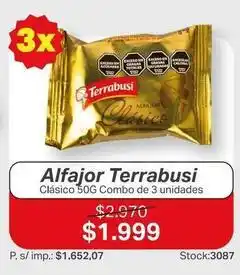 Ferniplast Terrabusi - alfajor clásico combo oferta