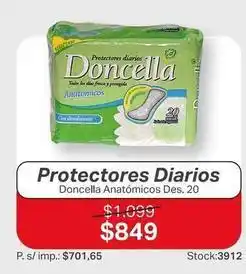 Ferniplast Doncella - protectores diarios anat uevoomicos oferta