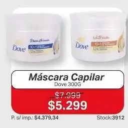 Ferniplast Dove - máscara capilar oferta