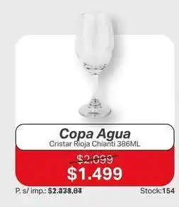 Ferniplast Copa agua oferta