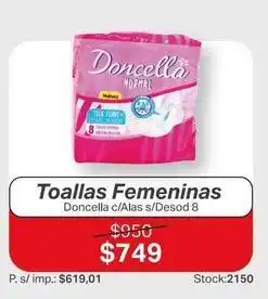 Ferniplast Doncella - toallas femeninas oferta