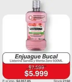 Ferniplast Listerine - enjuague bucal oferta