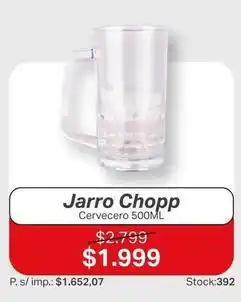 Ferniplast Jarro chopp cervecero oferta