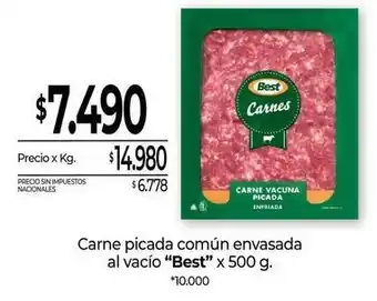 Best - carne picada común