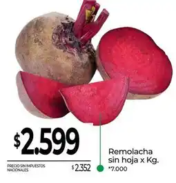 La Anonima Remolacha oferta