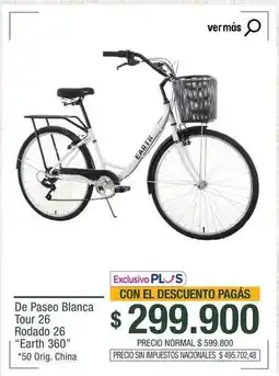 La Anonima Paseo - de blanca tour 26 rodado 26 earth 360 oferta