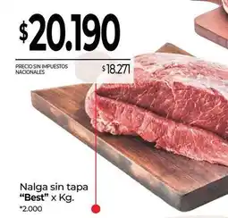 La Anonima Best - nalga sin tapa oferta