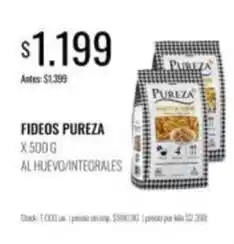 Supermercados Tadicor Pureza - fideos oferta
