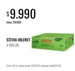 Supermercados Tadicor Hileret - stevia oferta