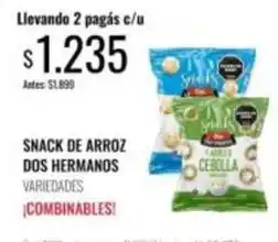 Supermercados Tadicor Dos hermanos - snack de arroz oferta