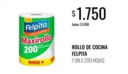 Supermercados Tadicor Felpita - rollo de cocina maxirollo 200 oferta