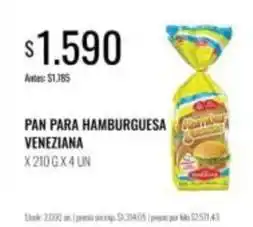 Supermercados Tadicor Lucchetti - pan para hamburguesa oferta