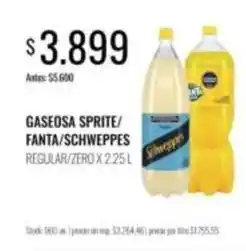 Supermercados Tadicor Sprite - gaseosa oferta