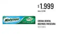 Supermercados Tadicor Kolynos - crema dental frescura oferta