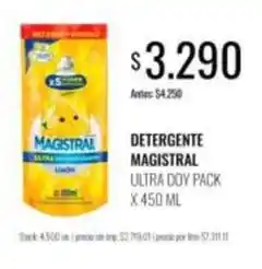 Supermercados Tadicor Magistral - detergente ultra doy pack oferta