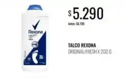 Supermercados Tadicor Rexona - talco oferta