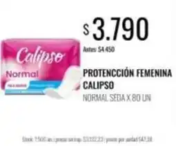 Supermercados Tadicor Calipso - protección femenina normal seda oferta