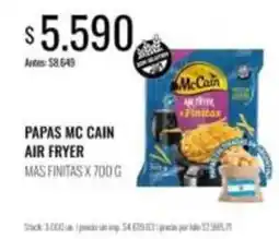 Supermercados Tadicor Mas - papas air fryer oferta