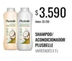 Supermercados Tadicor Plusbelle - shampoo/acondicionador oferta
